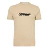 Off White Mens Spray Logo Regular T-Shirt