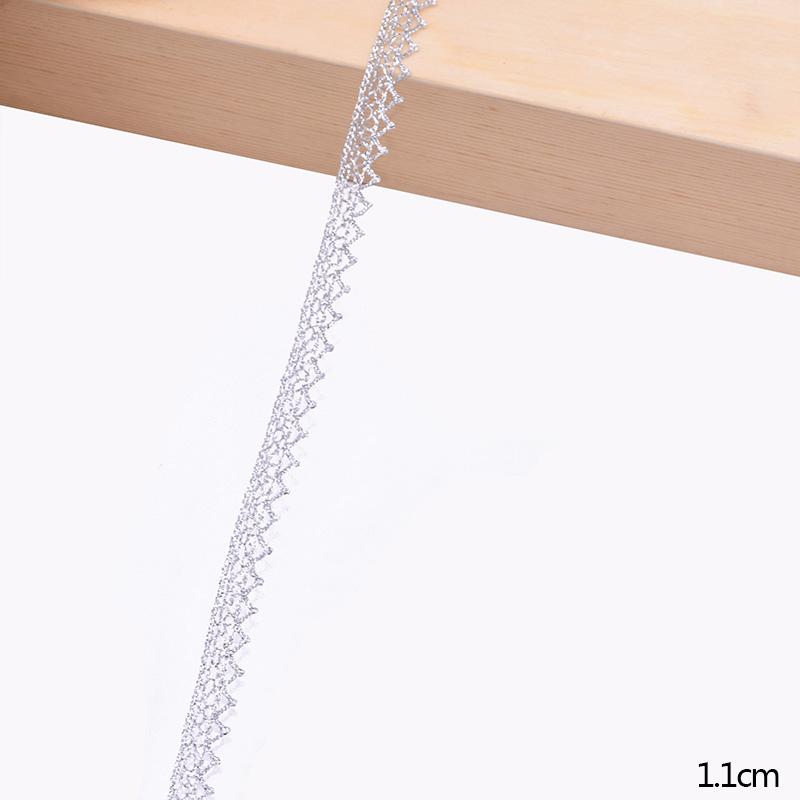 5/10Yards White Cotton Embroidered Lace Trim Ribbons Fabric DIY Handmade Craft Clothes Sewing Accessories Supplies