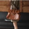 New Style Handheld Tote Bag For Women Genuine Leather Retro Large Capacity Casual Top Layer Cowhide Tote Bag