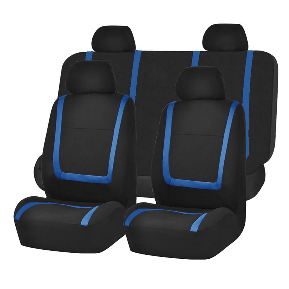 8 Color Universal Car Seat Cover Polyester Fabric Protect Seat Cushion Auto Interior For Lada For Kia For Renault For Ford