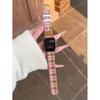 Autumn And Winter Leather Standard Plaid Woolen For Apple Watch Applewatchs10 Strap Iwatch98765Se