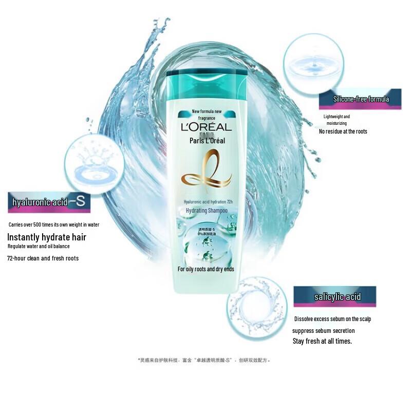 L'Oréal Hyaluronic Acid Hydrating Anti-Dandruff Shampoo