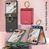 Case For Motorola Razr Ultra 2025 2026 Razr 60 70 Ultra Fashion Luxury Anti-fingerprint Magnetic Ring Cover Shockproof Funda