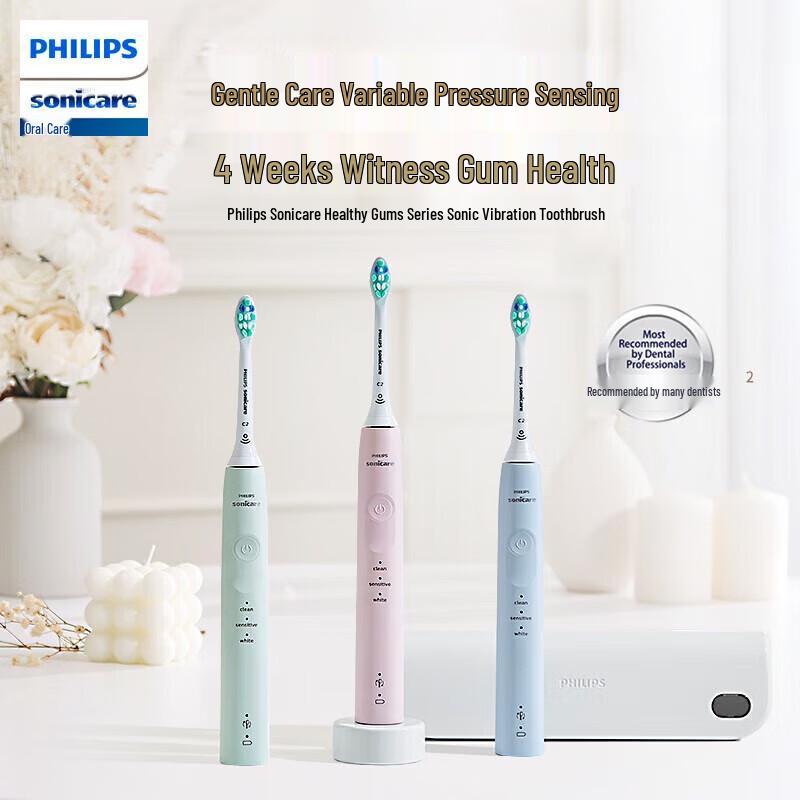 Philips Sonic Electric Toothbrush with UV Sanitizer CN plug (adapter included)