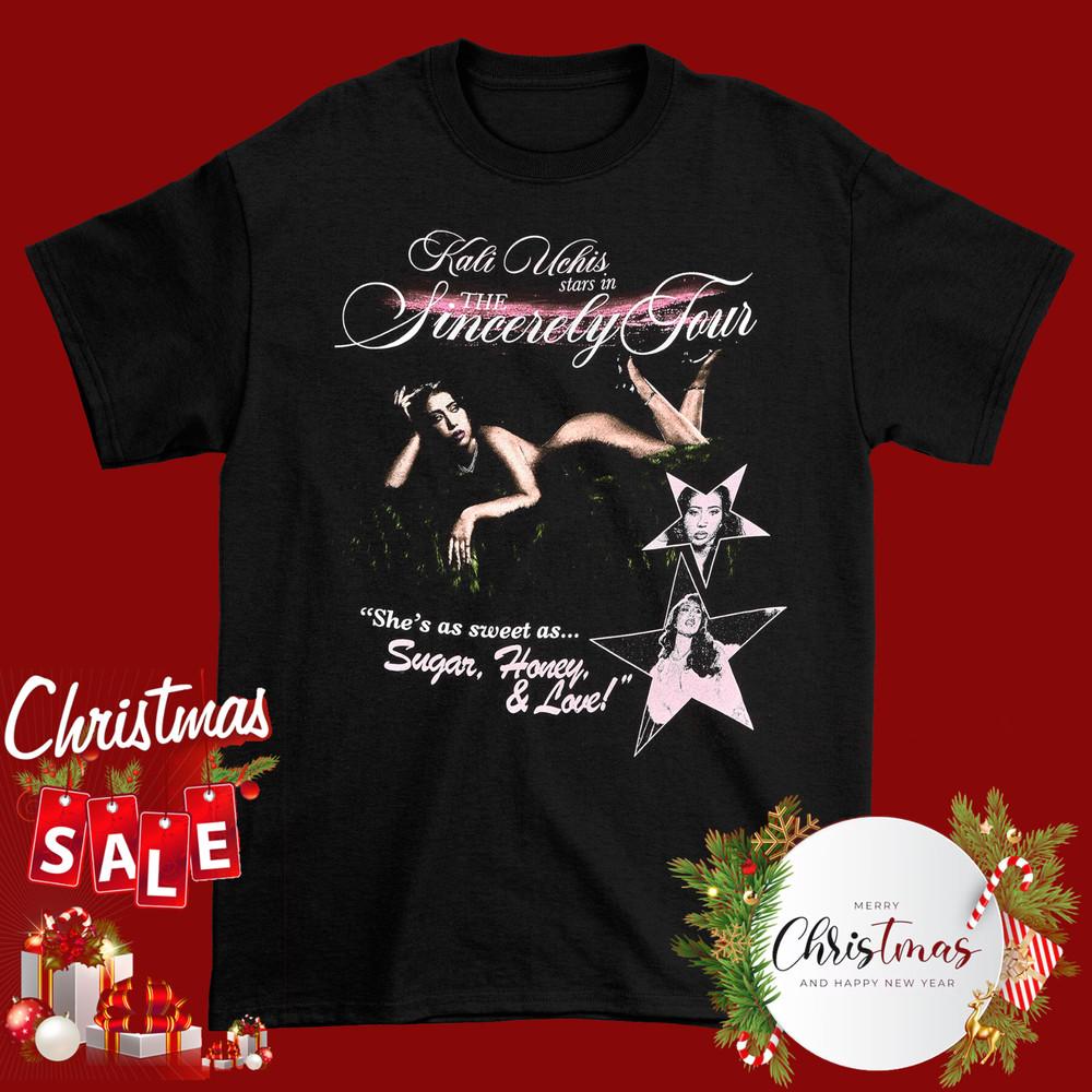 Sincerely Tour Kali Uchis Shirt Full size S5XL Xmas Gift Fans CS46 Unisex T-Shirt XL