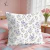 Vintage Ditsy Floral Country Bloom Cushion Cover Short Plush Pillow Case Room Sofa Cushion Covers Home Decor Funda