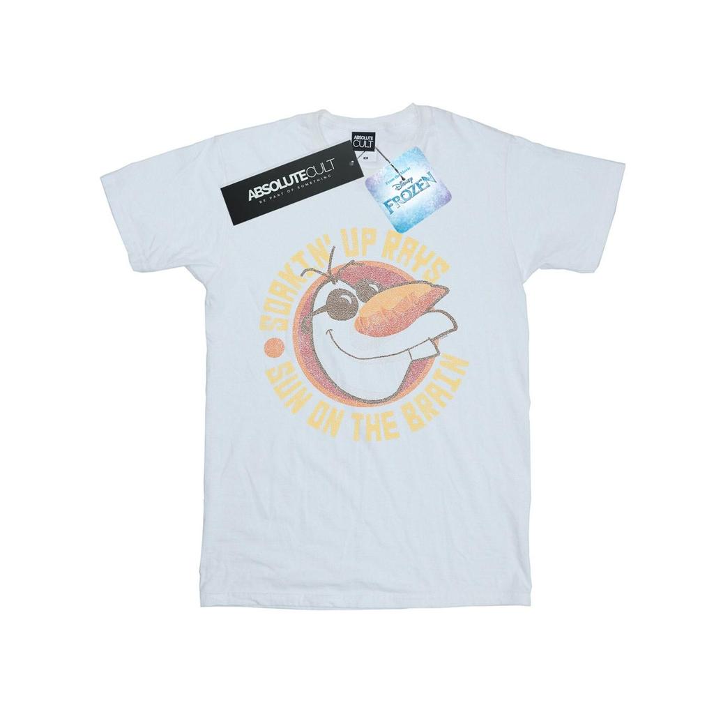 Disney Herren Frozen Olaf Sonne im Kopf T-Shirt