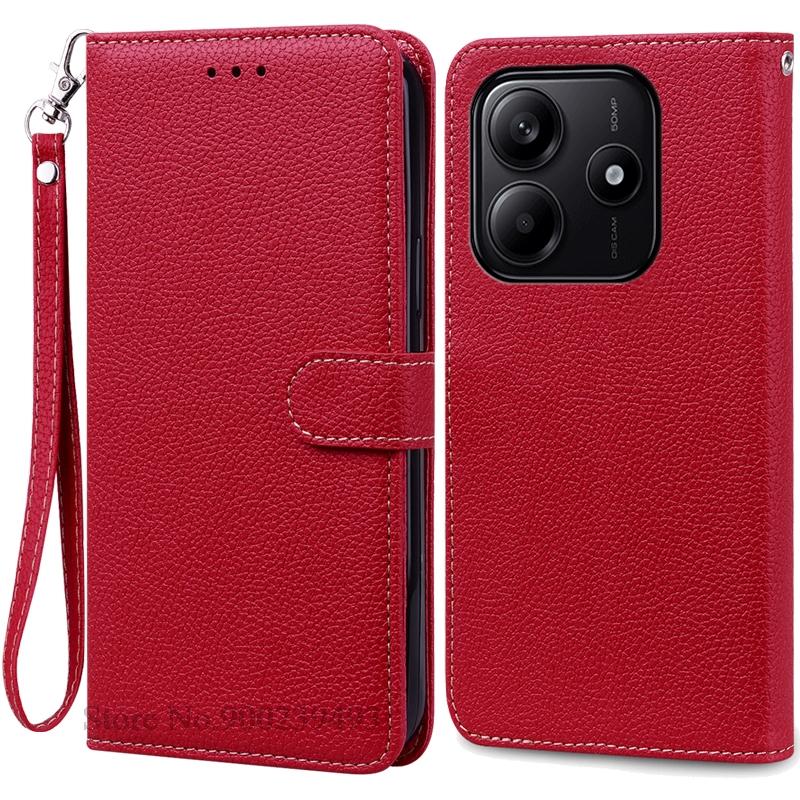 For Redmi Note 14 Case Wallet Flip Leather Cover For Xiaomi Redmi Note 14 4G Case Book Cover For Redmi Note 14 5G Case