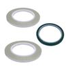 Leader Tape for Reel To Reel Tapes 1/4" 1PC Green 2PCS Transparency DIY Speaker Accessories Set