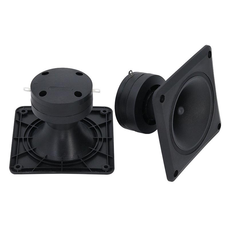 4-inch 110x110mm Square Piezoelectric Ceramic Horn Tweeter Speaker Accessory