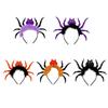 Adult Spiders Shape Headband Woman Spa Makeup Hairband Halloween Party Decors