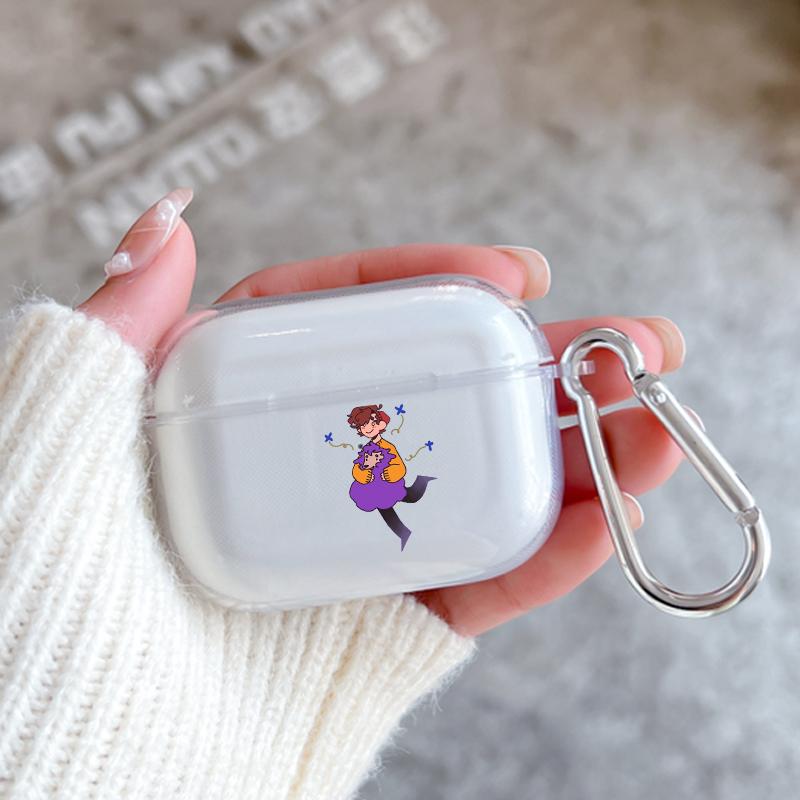 Soft Silicone Case for Apple Airpods 2 1 Earphone Cases With Hook Dream Smp Cartoon For Airpod Pro 3 Pro2 Clear Protective Cover