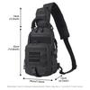 Camping Chest Bag Backpack for Men Sports Shoulder Outdoor Hiking Climbing Cycling Fishing MOLLE Sling EDC Fanny Pack