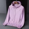 Unisex Summer Ice Silk Sun Protection Hooded Jacket for Outdoor Sports & Fishing