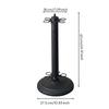 Upright Heavy Duty Billiard Cue Rack Metal 6 Slot Stand Pool Holder for