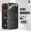 Ice Aluminum Heat Dissipation Magnetic Case for iPhone 17 Pro Max with Large Window and Full Coverage