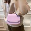 Damen PU-Leder Umhängetasche Stilvolle Aktentasche mit Abnehmbarem & Verstellbarem Schultergurt Stilvolle Crossbody Satteltasche für Pendeln Dating Party