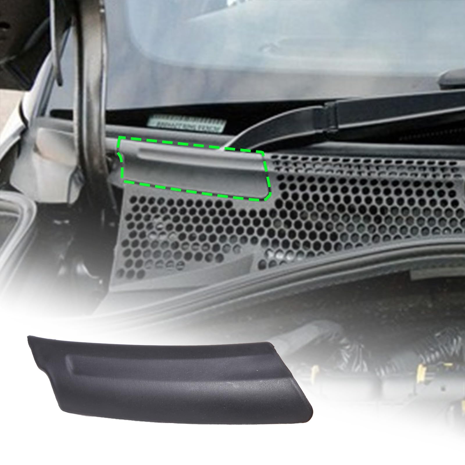 For Fiat 500 & Abarth 500 2007~2015 Wiper Scuttle Panel