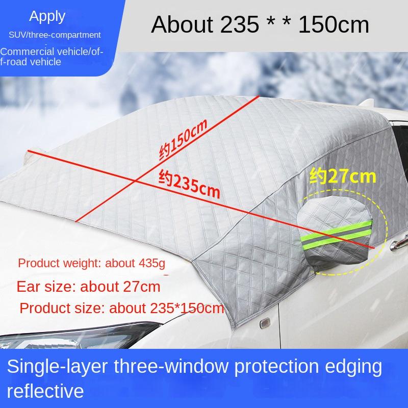 Car Styling Sunshade Snow Ice Shiled Car Windshield Visor Windscreen Waterproof Protector Cover Car Front Windscreen Cover