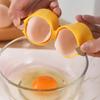 Vente chaude coupe-coquille d'oeuf batteur séparateur de craquelins d'oeufs crus filtre ouvre-oeuf jaune/orange/rose rouge outils de cuisson de cuisine
