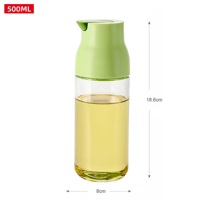 

ZISIZ Auto-Open Glass Oil Dispenser Set