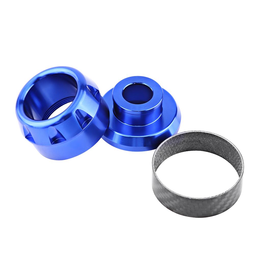 1 Pair of Carbon Motorcycle Front Fork Frame Sliders Crash
