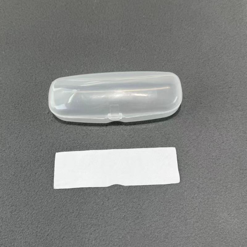 Plastic Glasses Protective Case Universal Size Portable Hard Eyeglasses Box Fit Most Sunglasses Reading Glasses for Commute Hiking