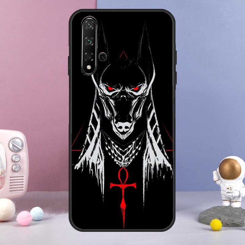 

Egypt Nefertiti Anubis For Huawei Nova 7i 8i 11i 12i 12s Y73 Y70 Y90 Y60 Y72 Y61 Y91 9 10 SE P30 Pro P40 Lite Case Huawei Nova 12i