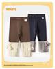 Girls' Fleece-Lined Cotton Leggings - Autumn/Winter 2025 Collection