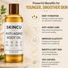 SKINCU Body Oil for Dry Skin, Lightweight Moisturizing Body Oil, Daily Skin Care Oil, 100ml, Pack of 2