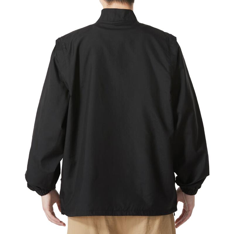 Puma Logo Print Atmungsaktive Sportjacke Herrenjacken Schwarz 677509-01