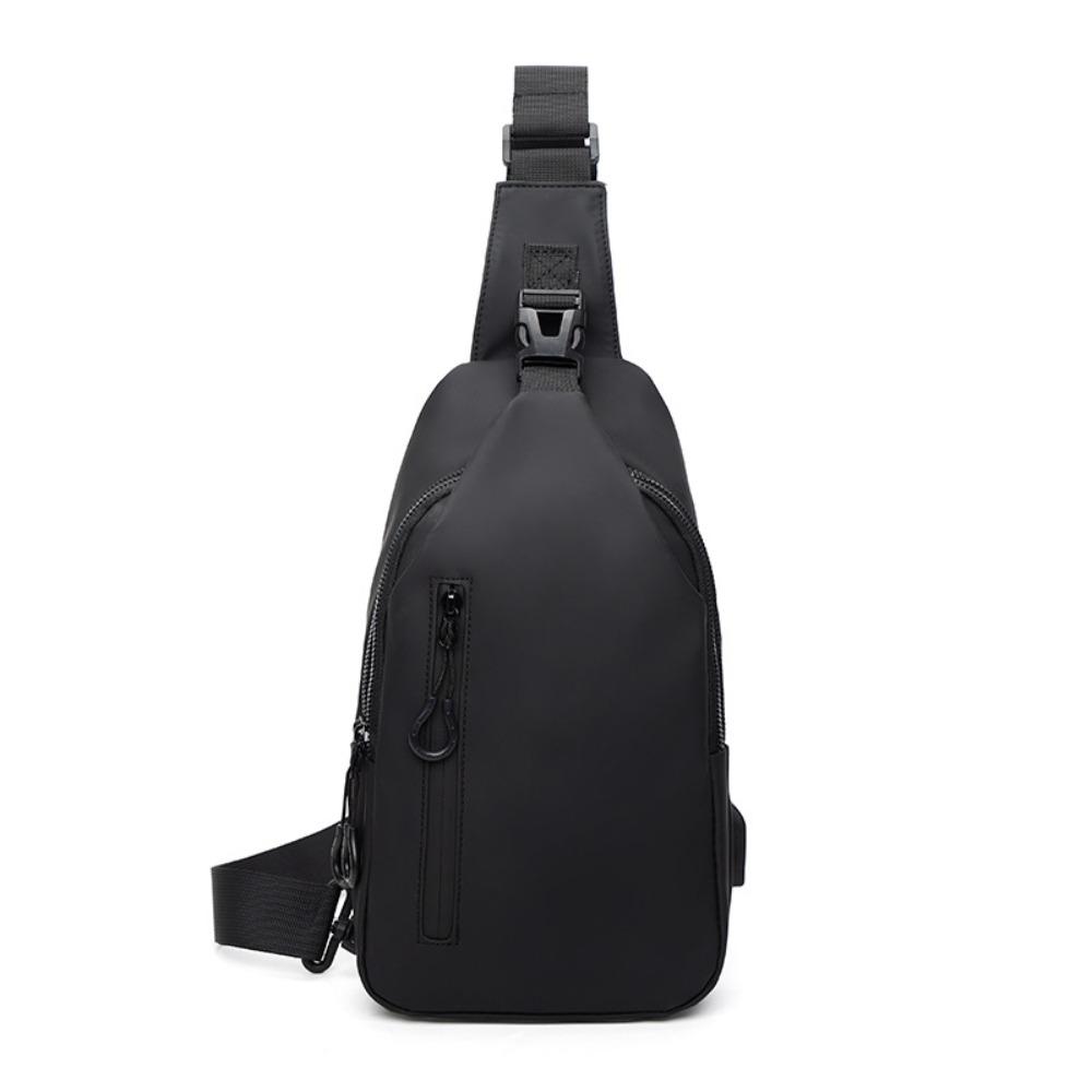 Oxford Cloth Men's Chest Bag Large Capacity Sports Walking Bag Outdoor Crossbody Bag  Cycling