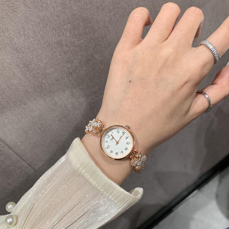 Ladies watch fashionable student temperament simple niche ins style high value quartz watch
