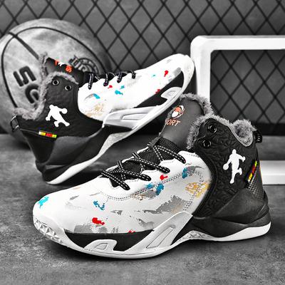 Herrenschuhe Fleece neue Herren Sportschuhe Winterschuhe Herren Trendschuhe Studenten Sommer Sneaker Herren Basketball High Top