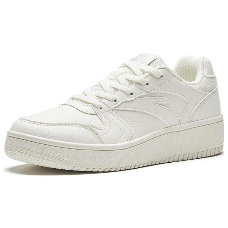 New Anta Non slip Lightweight Low Top Skateboard Shoes Women's White 922518068F-8