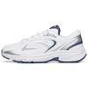 New AT952 Cushioned Slip Resistant Abrasion Resistant Breathable Low Top Casual Running Shoes Men's White Silver Blue 912235597-3