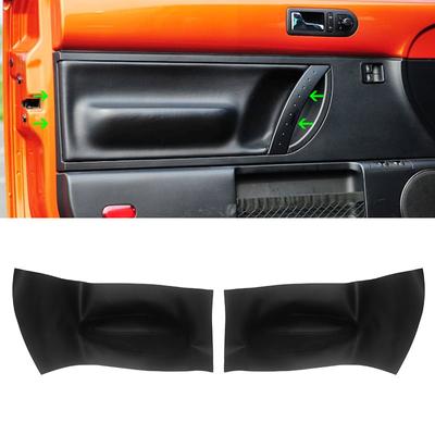 Für VW Käfer 1998 1999 2000 2001 2002 - 2010 Auto-Türgriff-Armlehnenverkleidung aus Mikrofaserleder, Schutzverkleidung