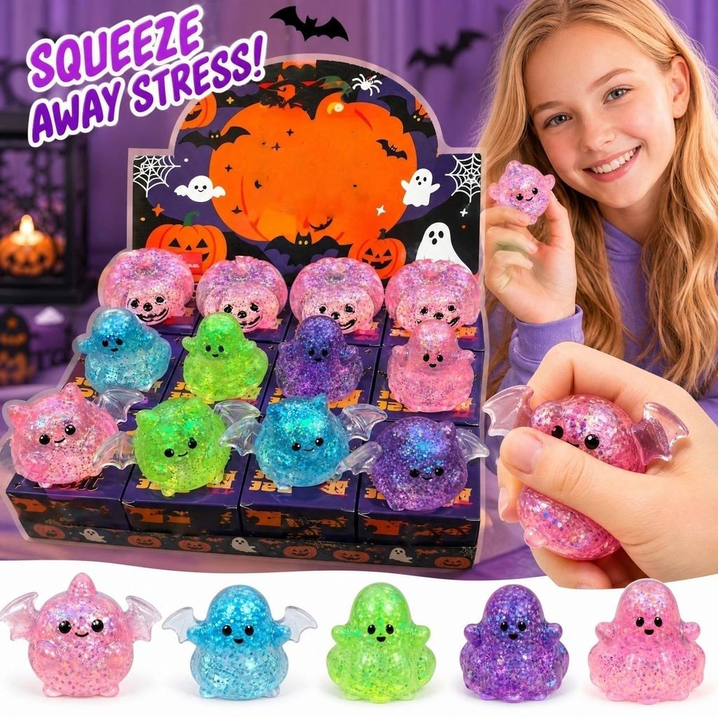 Halloween squeezeable stress-relieving toy, slow toy