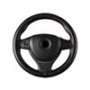 Steering Wheel Cover, Genuine Leather, Handmade Leather Cover, Universal for Men and Women, Suitable for All Seasons, Non-Slip Stitched Handle Cover