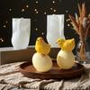 Scented Plaster Silicone Mold Standing Egg Plaster Mold DIY Easter Egg Mold  Easter