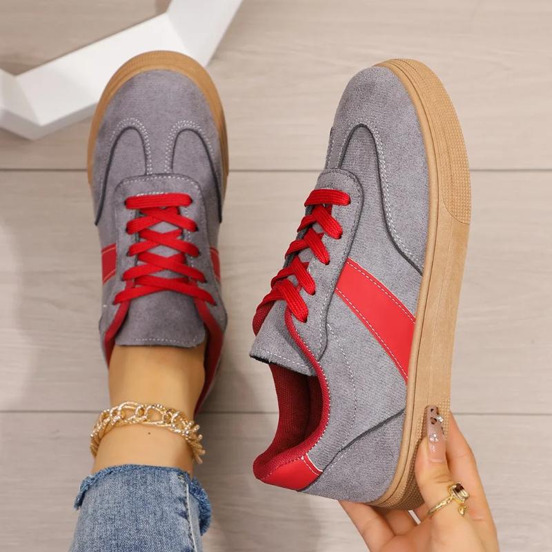 Fashion Women Designer Comfortable Classic Retro Shoes Women Spring Autumn Casual Fashion Versatile Lace Up Flat Shoes Zapatos De Mujer