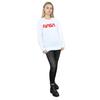 NASA Womens/Ladies Modern Logo Heather Sweatshirt