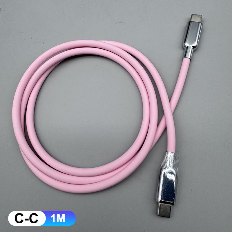 

240W PD3.1 Liquid Silicone USB C Type-C Fast Charging Cable 15 16 17 S23 S24 S25