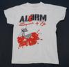 Seltenes The Alarm Spirit of 1986 Tour Weißes T-Shirt Alle Größen AC1143