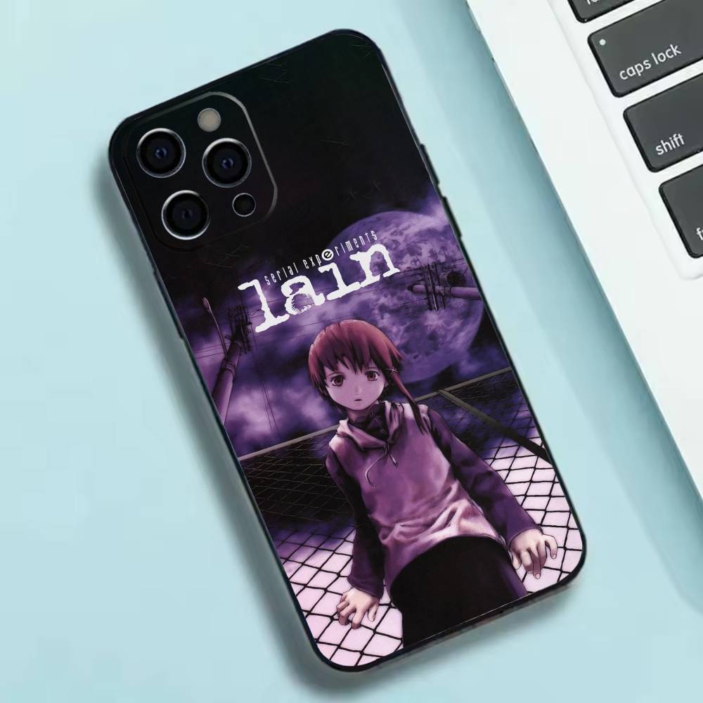 S-Serial Experiments L-Lain Phone Case Silicone Soft For IPhone 17 16 15 14 13 12 11 X XR Plus Pro Max Plus