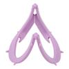 Rubber Dam Frame Purple Foldable Curved Dental Dam Frame Support Holder for for Dentist
