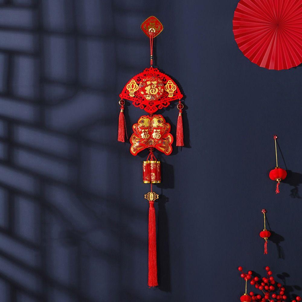 Hanging New Year Fish Pendant Chinese New Year Spring Festival Ornament  Spring Festival