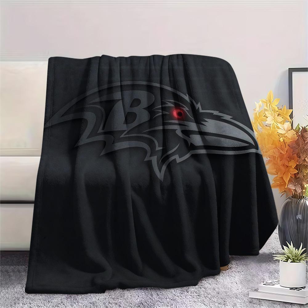 Baltimore Ravens2 Flannel Blanket, High quality Comfortable for All Seasons, Home Decor, Warmth and Comfort