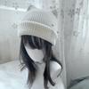 Subculture Headwear Y2K Cat Ear Hat Handmade Pullover Hat Punk Beanie Hat  Female Teens