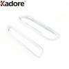 For Toyota Sienna   Chrome Car Rear Fog Light Lamp Cover Trim Tail Foglight Bezel Garnish Trims Accessories